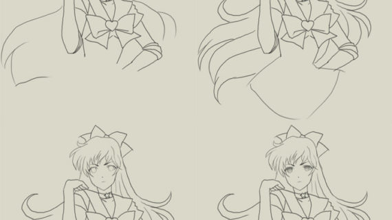 570x320 Sailor Moon Drawing Tutorial Sailor Moon Anime Step By Step