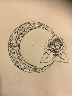 236x314 903b38fd186b55bee91baca214fc5e0d Moon Flower Tattoo Tattoo Moon