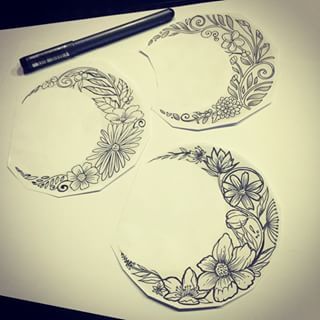 320x320 Flower Moon Tattoo