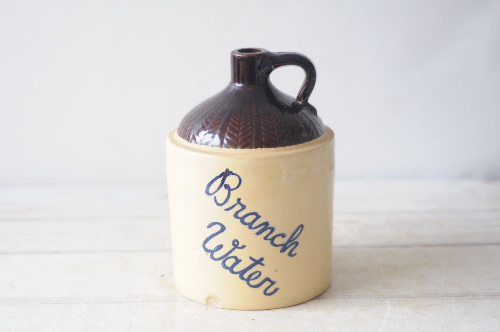 1600x1062 Antique Rare Western Stoneware Branch Water Jug Stoneware