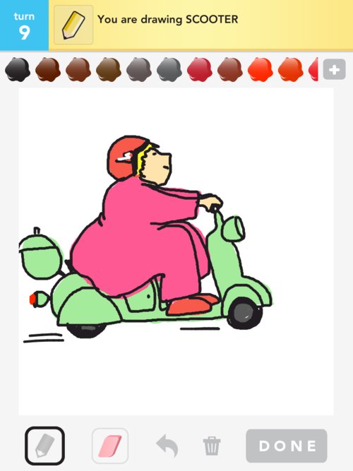 500x667 Scooter Drawings