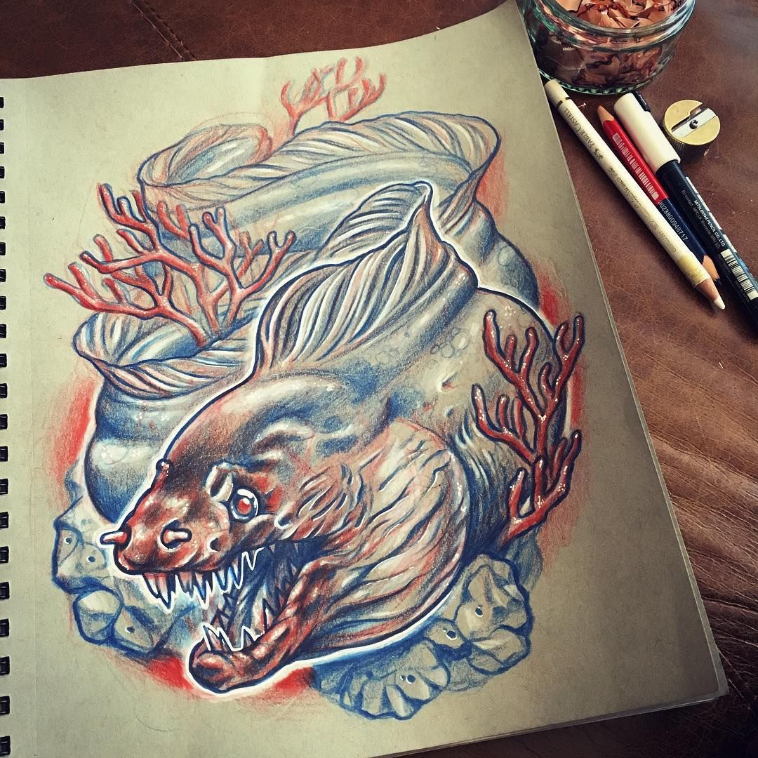 1080x1080 Was Meant Be An Electric Eel But Moray Eels Are Way More Fun