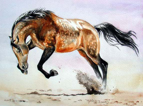 500x372 Horse Artist Interview Nancy J. Bailey The Equinest