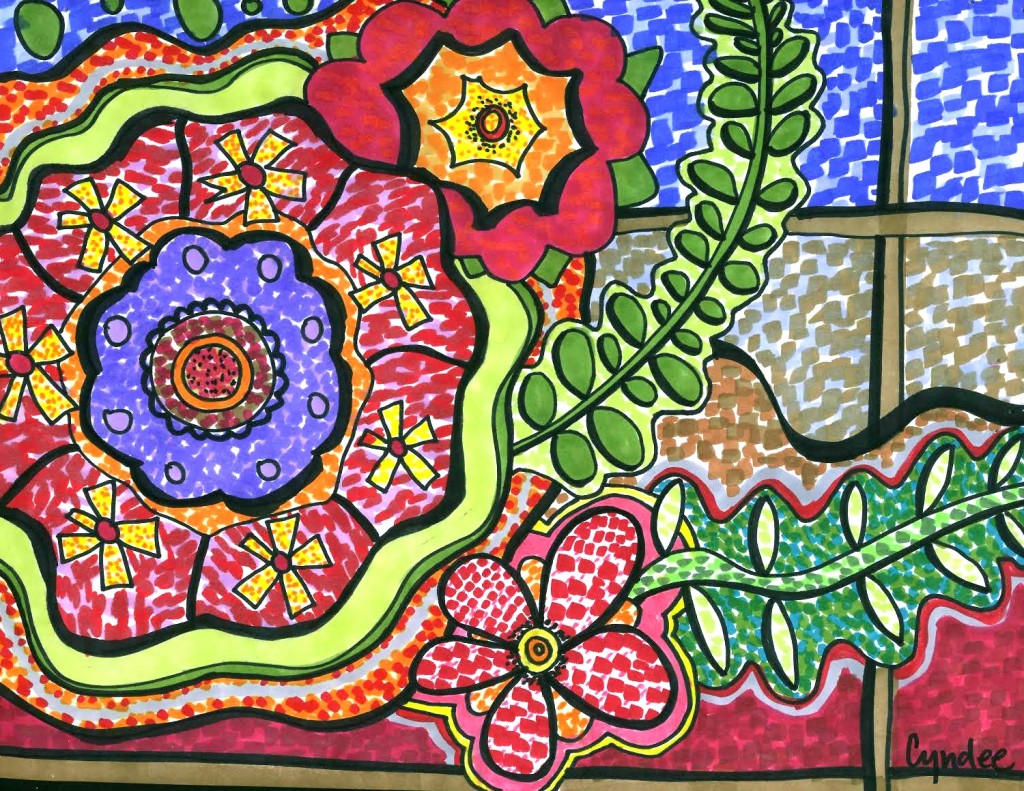 1024x791 Mosaic Painting Drawingillustration Mosaic Art