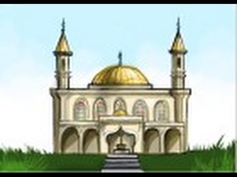 480x360 How To Draw A Mosque