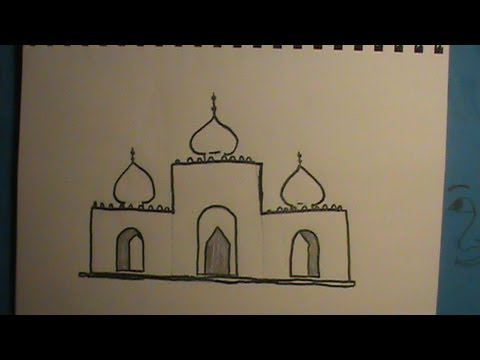 480x360 How To Draw A Mosque