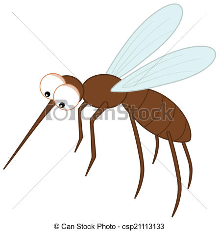 447x470 Sting Mosquito With Big Eyes Vectors