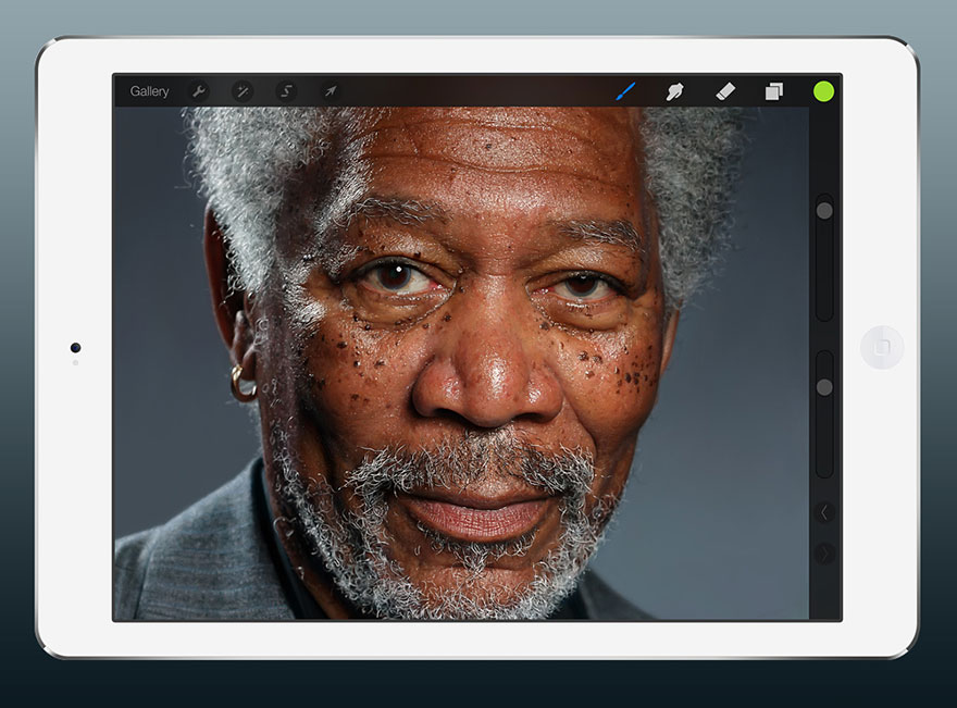 880x651 This Picture Of Morgan Freeman Is The Most Realistic Finger