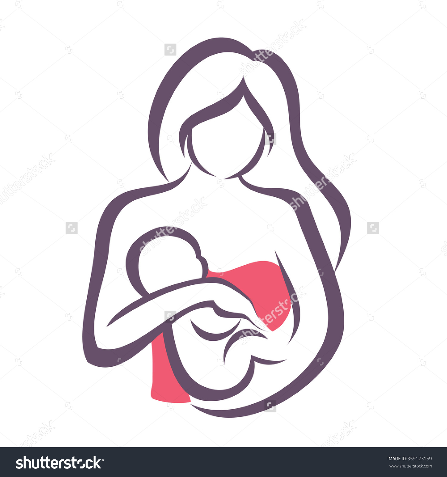 1500x1600 Back Gt Gallery Gt Mother Child Symbols Clip Art Symbol