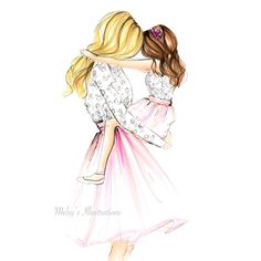 236x236 Image Result For Mother Daughter Drawings Art Inspiration