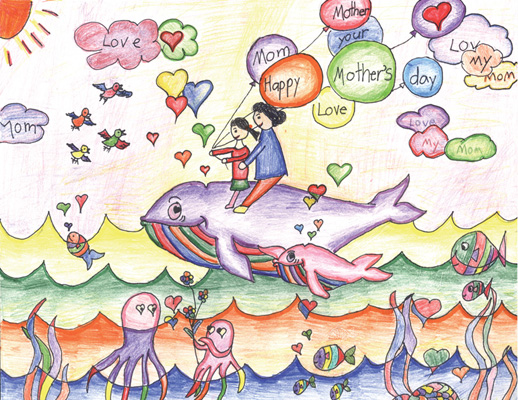 518x400 Mother's Day Drawing Contest