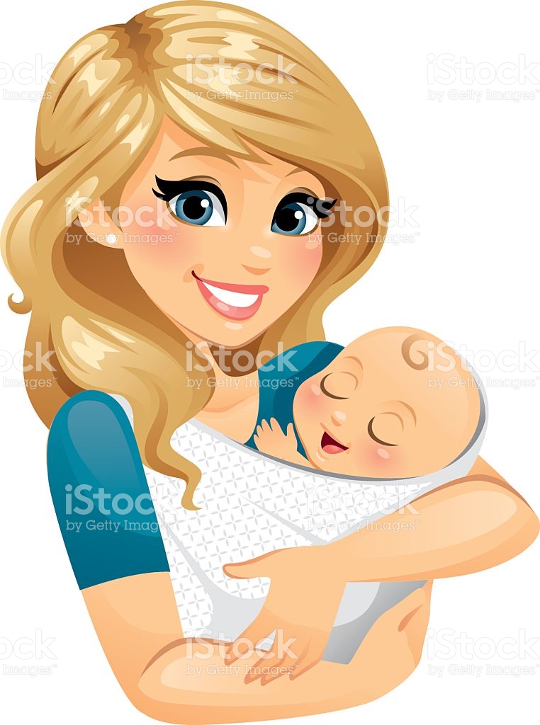 762x1024 Gallery Mom Holding Baby Cartoon,
