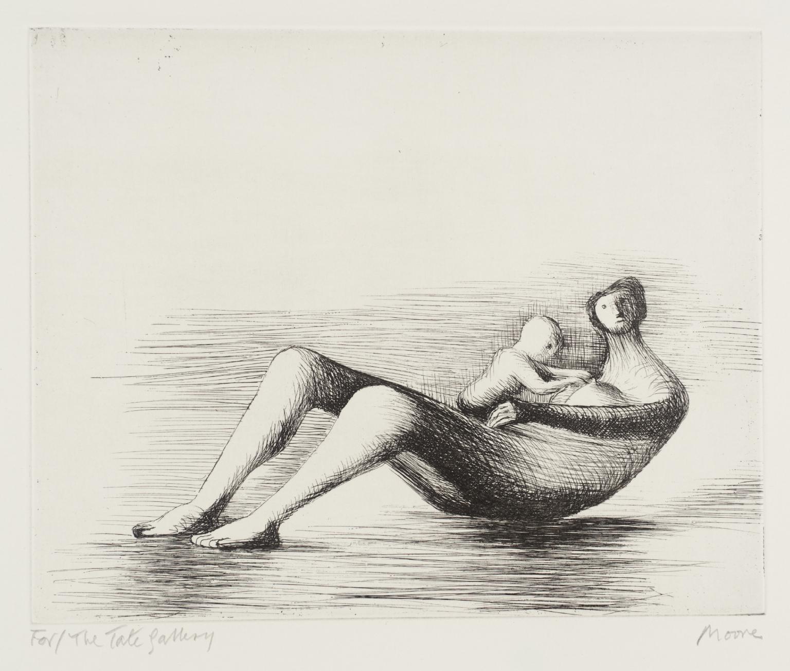1536x1305 Reclining Mother And Child I', Henry Moore Om, Ch, 1979 Tate