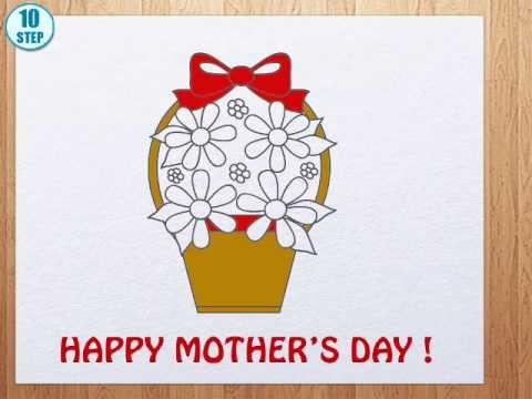 480x360 How To Draw Mother's Day Cards