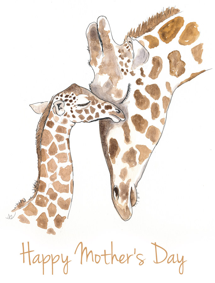 683x900 Happy Mother's Day! Drawing Sarah