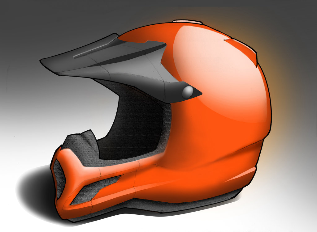 1024x751 Motocross Helmet By Choppadave