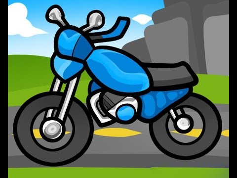 480x360 How To Draw Motorcycle Step By Step For Kids