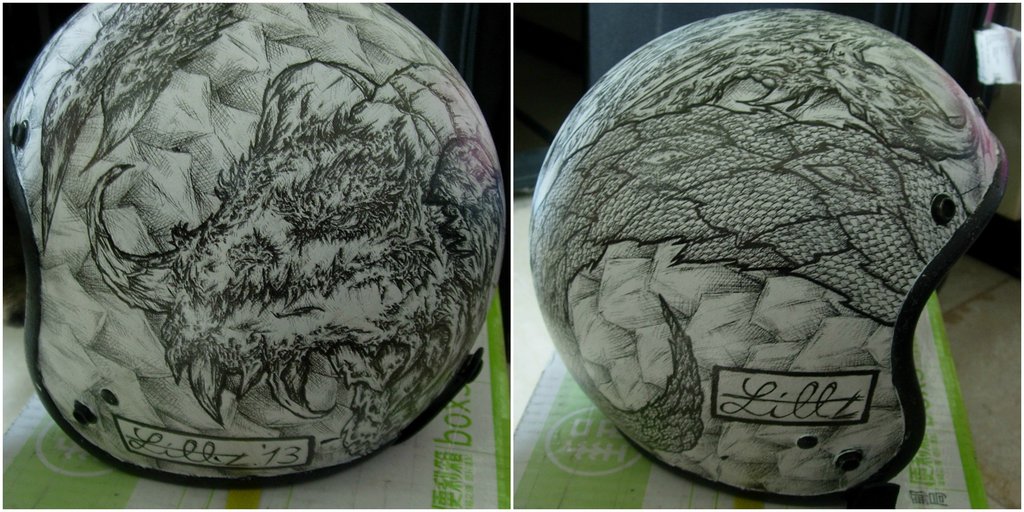 1024x512 Dragon Motorcycle Helmet