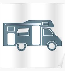 210x230 Motorhome Drawing Posters Redbubble