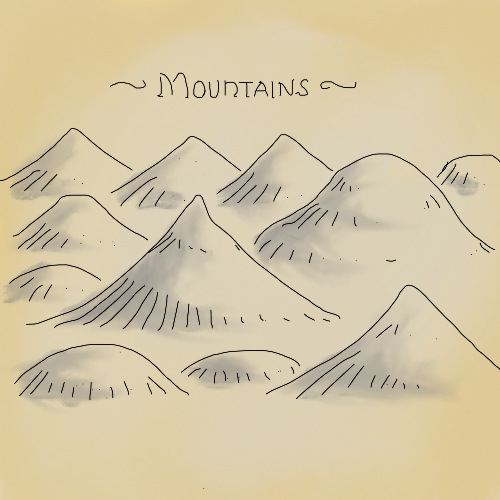 500x500 Mountains For A Fantasy Map. By Billiambabble