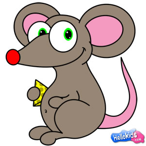 300x300 How To Draw Little Mouse