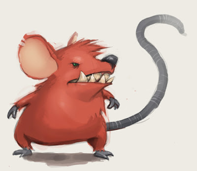 400x348 Learn How To Draw A Mouse Funky Cute Animal Cartoon Easy Step By