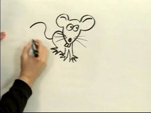 480x360 Easy Cartoon Drawing How To Draw A Cartoon Mouse