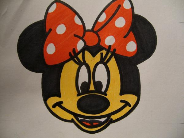 600x450 How To Draw Jerry Mouse Step 9. Minnie Face Mickey Minnie Clipart
