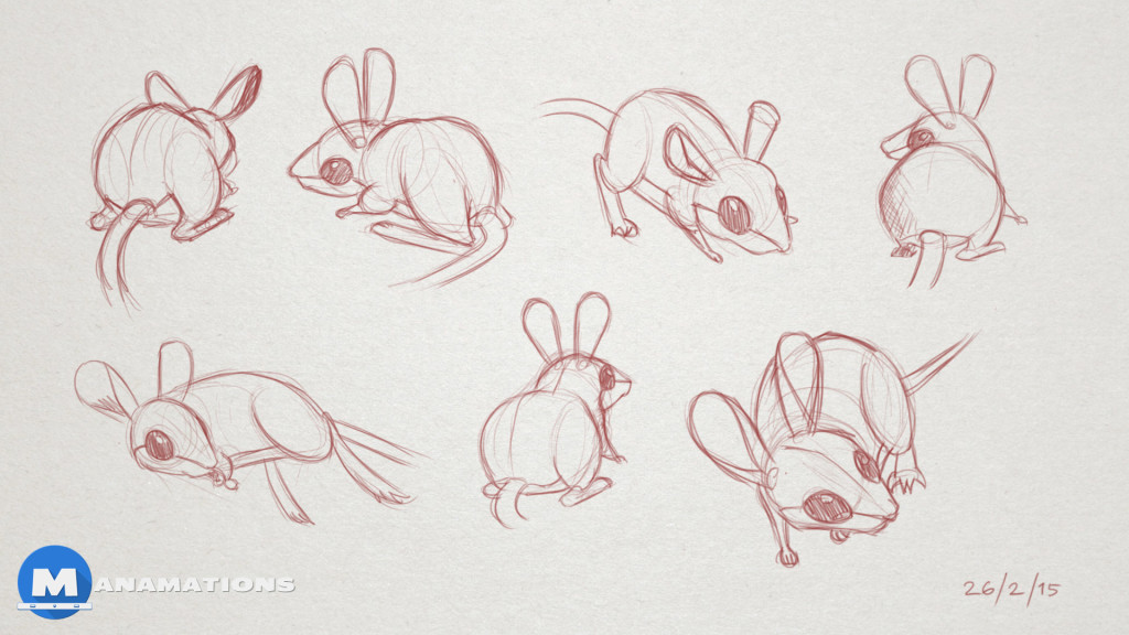1024x576 Hopping Mouse Studies For Animation Manamations Animation Studio