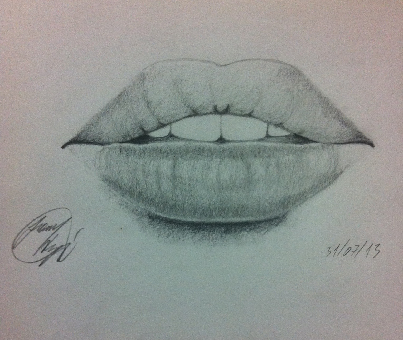 1529x1289 Pencil Drawing Of Lips Lips