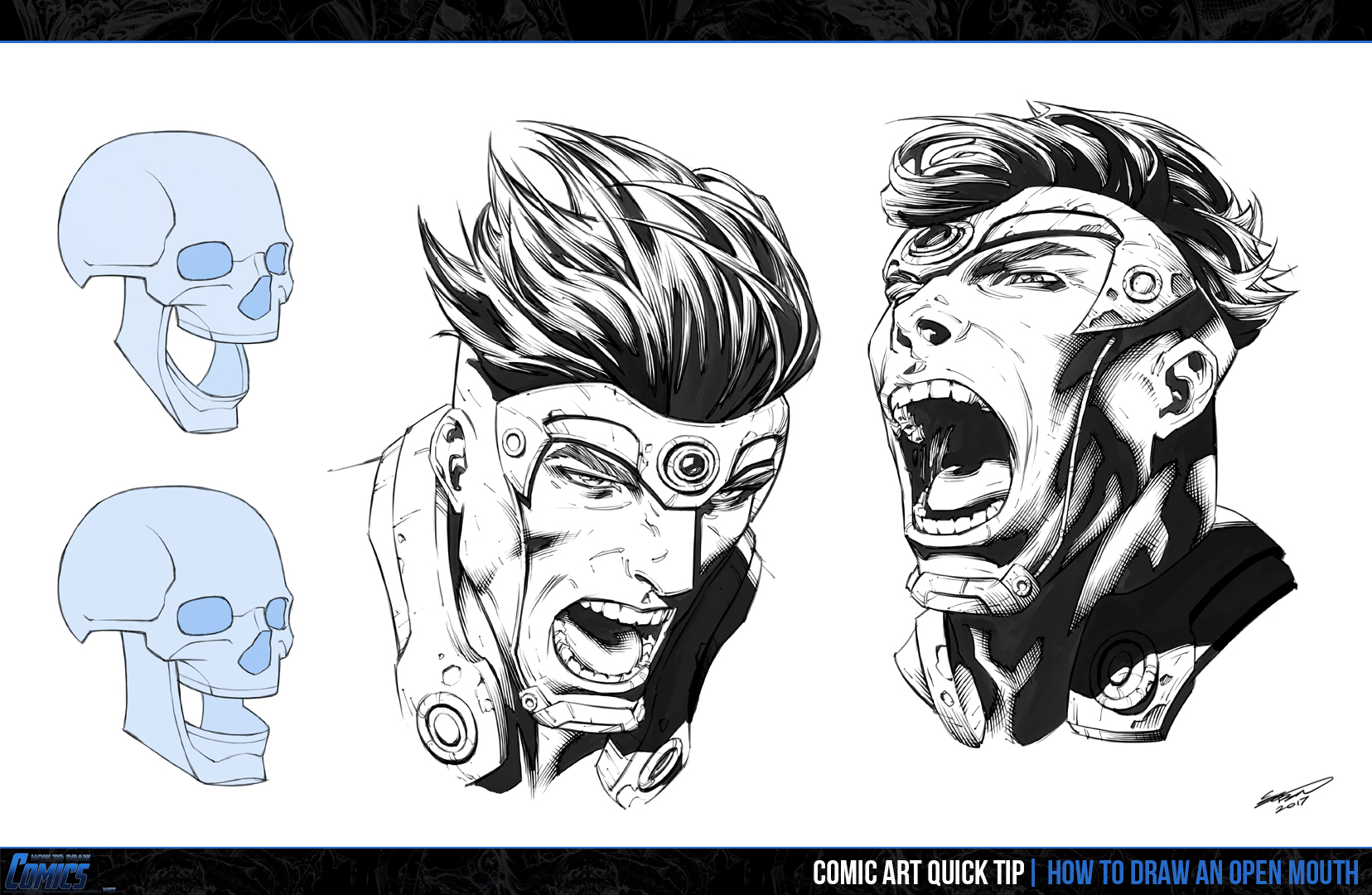 1656x1080 How To Draw An Open Mouth How To Draw Comics Net