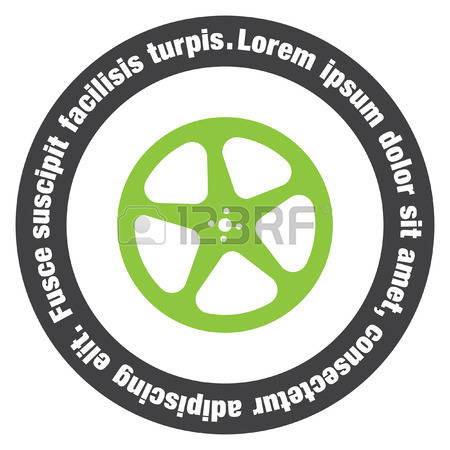 450x450 Movie Video Film Reel Vector Icon Royalty Free Cliparts, Vectors