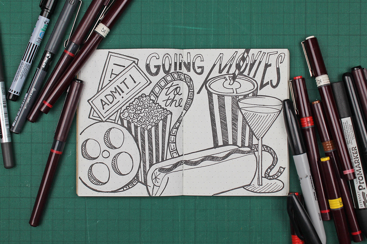 1256x837 Quick Sketch Book Drawings