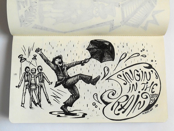 600x450 Whimsical Notebook Sketches Of Classical Movies