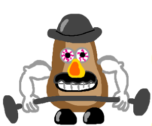 300x250 Mr Potato Head On Steroids Deadlifts