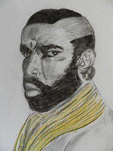 225x300 Mr. T Drawings