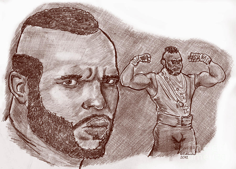 900x645 T Pity The Fool Drawing By Chris Delvecchio
