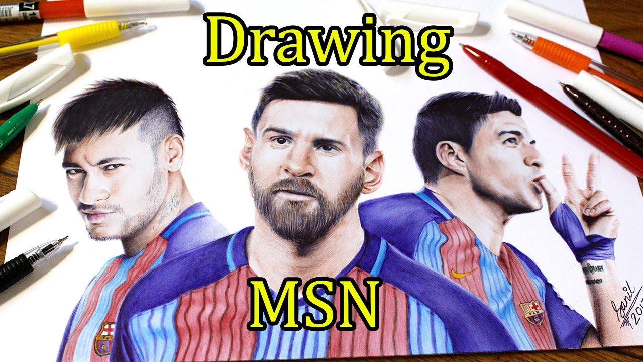 1280x720 Ballpoint Pen Drawing Of Msn Featured On Fox Sport