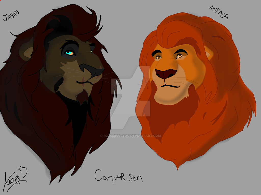 1024x768 Mufasa And Jasiri By R3ckless4you