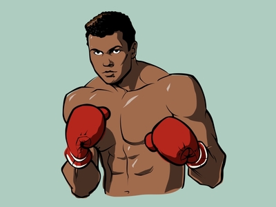400x300 Muhammad Ali By Aleksandar Savic