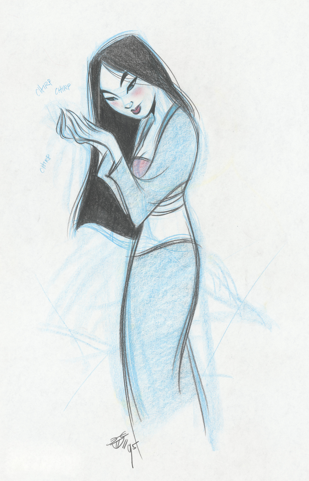 1000x1556 17 Pieces Of Stunning Mulan Concept Art Oh My Disney