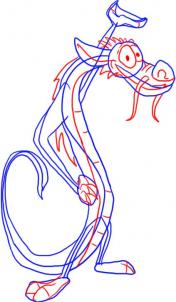 176x302 How To Draw How To Draw Mushu From Mulan