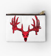 210x230 Mule Deer Skull Drawing Studio Pouches Redbubble