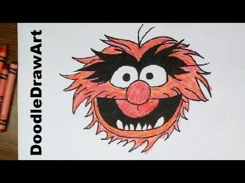 480x360 Drawing How To Draw Animal From The Muppets