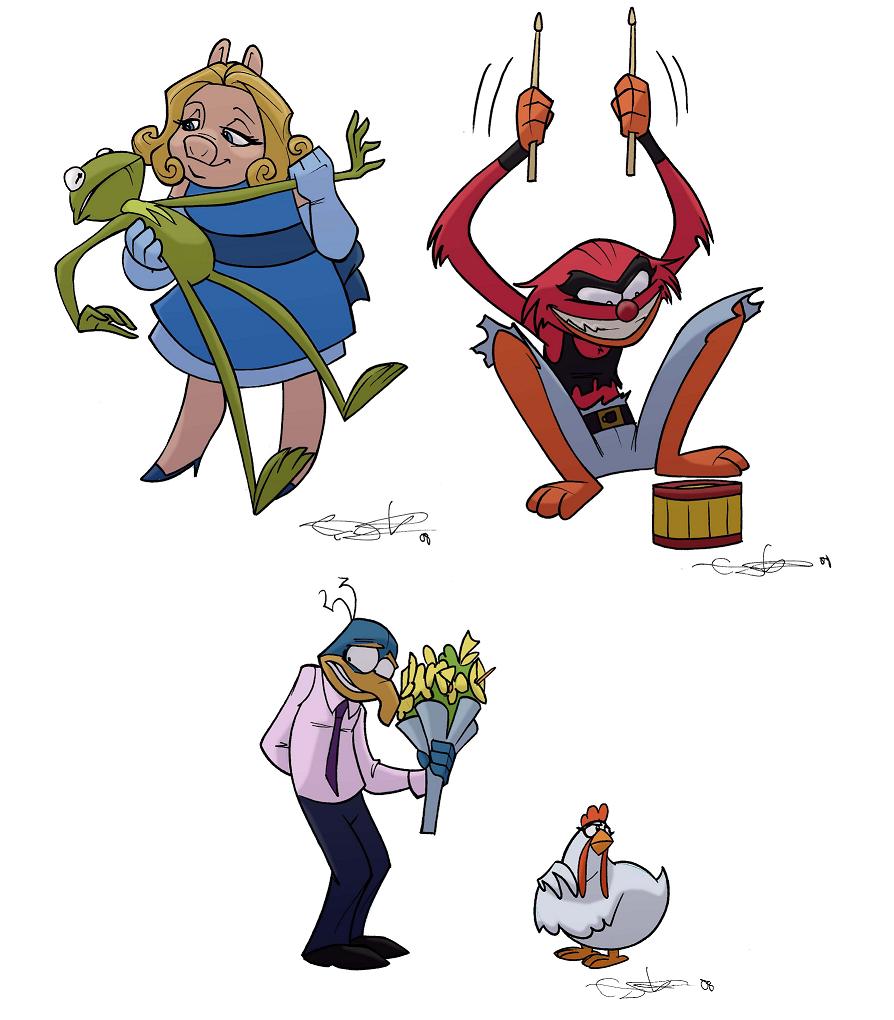 894x1020 Muppets By Enolianslave