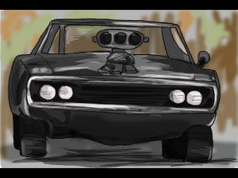 480x360 How To Draw Muscle Cars