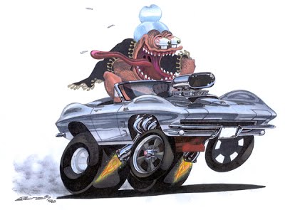 400x295 1964 Chevy Corvette Roadster Granny Grabbingears , Classic