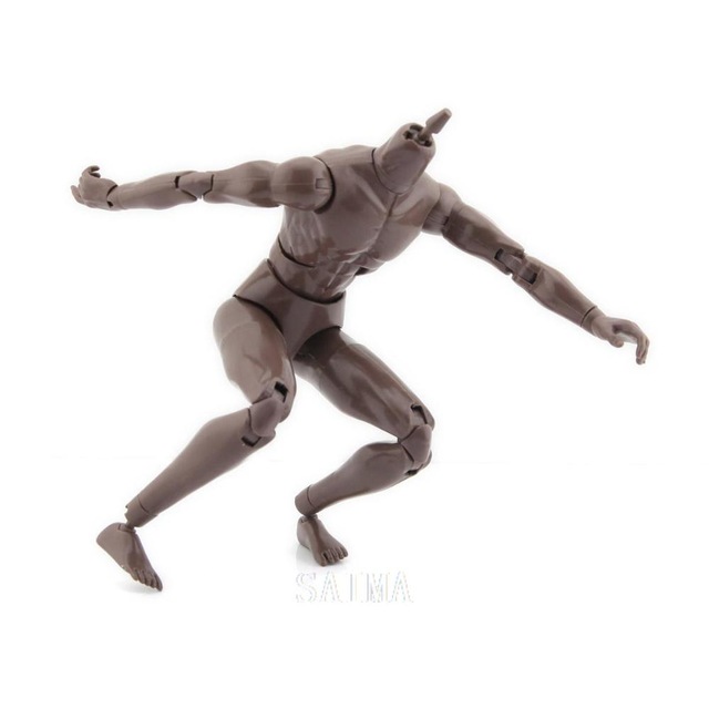 640x640 Male 16 Scalenude Muscle Man Action Figure Body 26cm10.24for