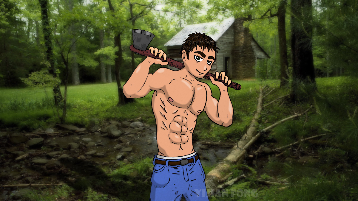 1200x675 Random Drawing Muscle Man Yij's Blog