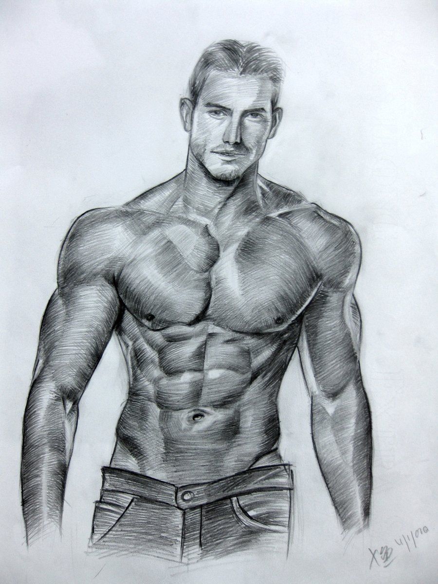 How To Draw Male Muscular Body ~ Pin On Art Help | Bodenewasurk
